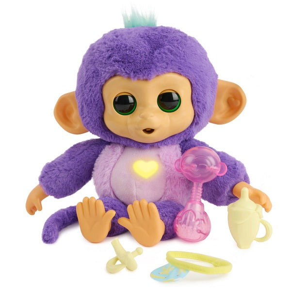 Fingerlings Care n' Cuddles Interactive Baby Monkey