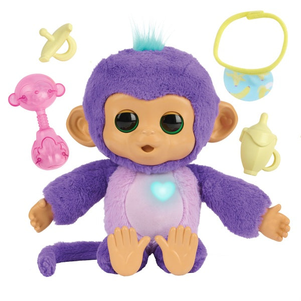 Fingerlings Care n' Cuddles Interactive Baby Monkey