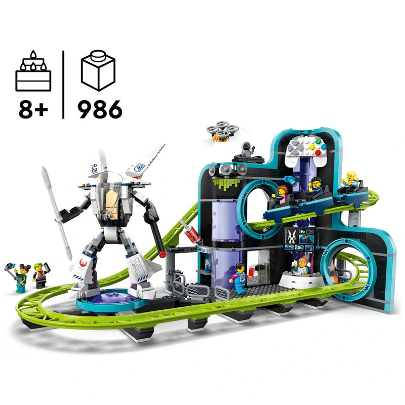 LEGO City Robot World Roller-Coaster Park