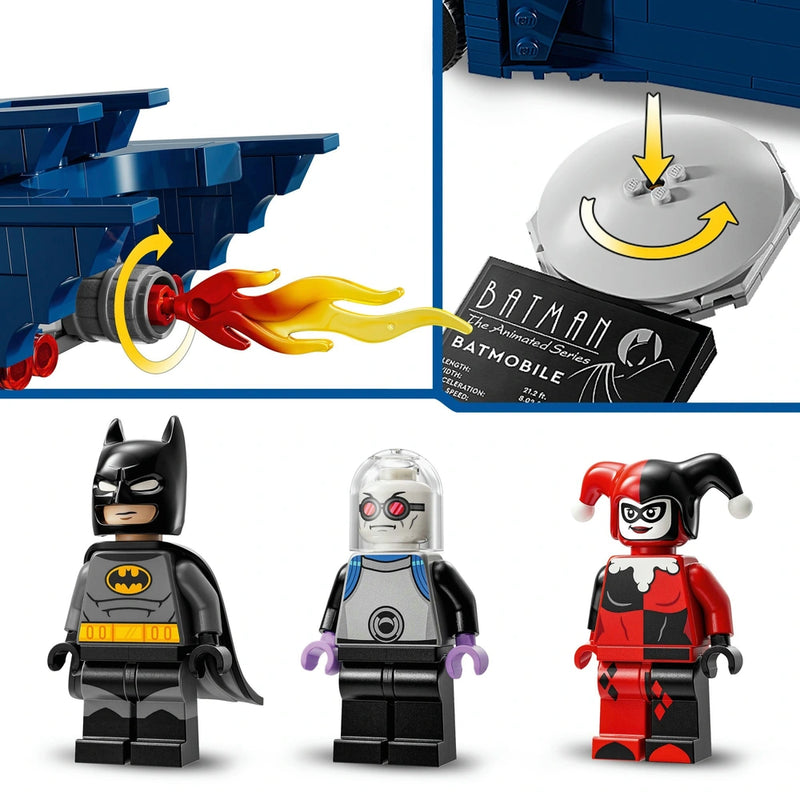 LEGO Batman with the Batmobile vs. Harley Quinn & Mr. Freeze