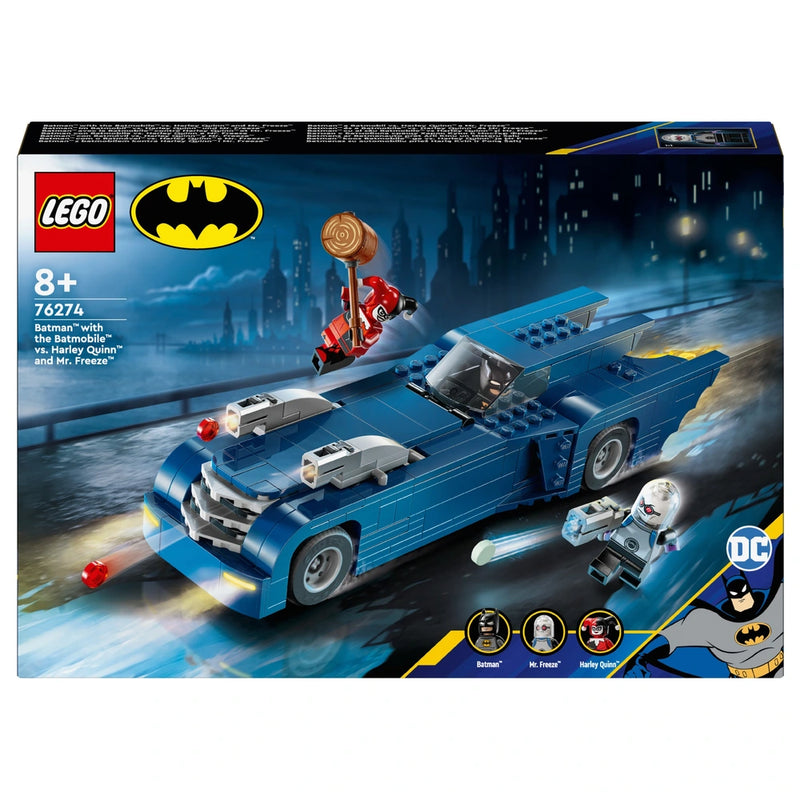 LEGO Batman with the Batmobile vs. Harley Quinn & Mr. Freeze