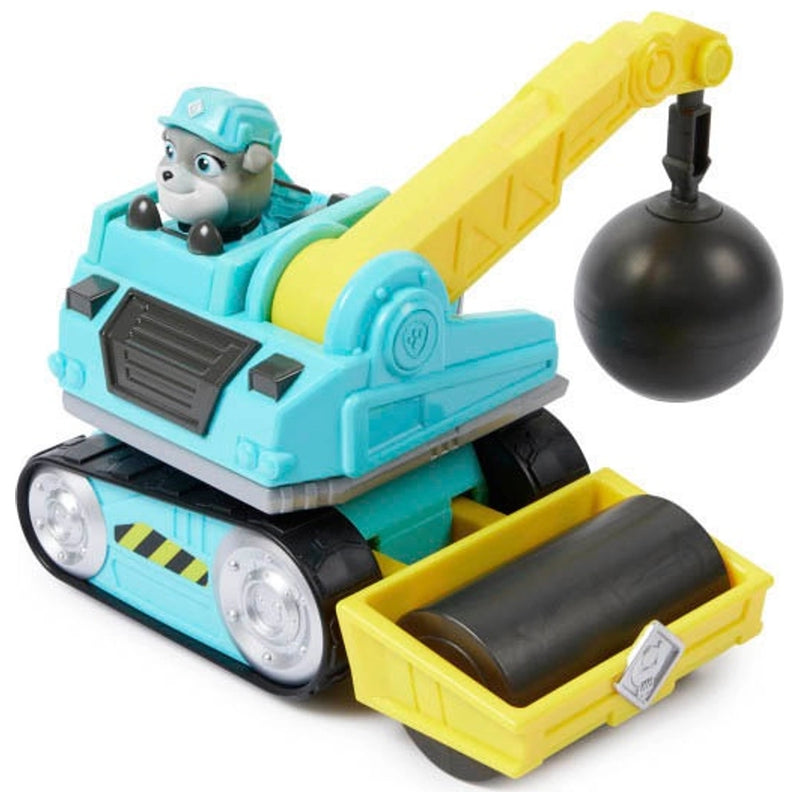 Paw Patrol Rubble and Crew Motor's Wrecking Ball Truck