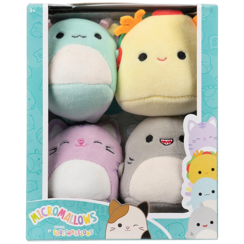 Squishmallows Micromallows 4 Pack Assortment