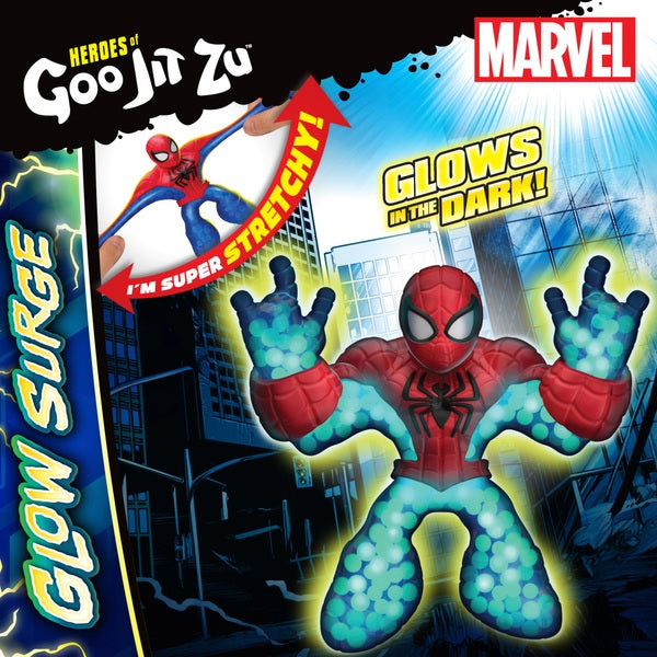 Heroes Of Goo Jit Zu Marvel Glow Surge Assorted