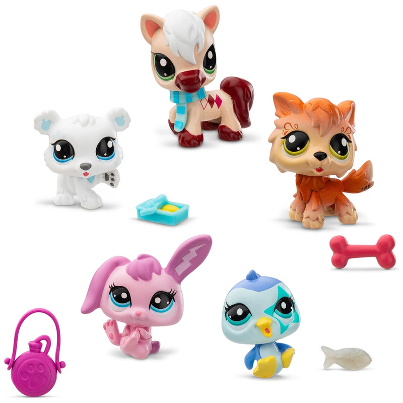 Littlest Pet Shop Winter Besties 5 Pack Collector Set