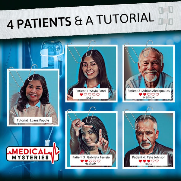 Medical Mysteries New York Emergency Room Game