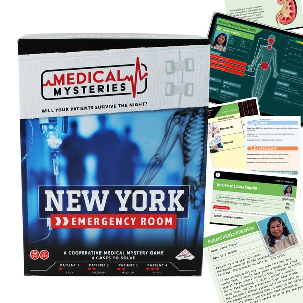 Medical Mysteries New York Emergency Room Game