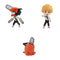 Anime Chibi Masters Chainsaw Figure Assorted W3