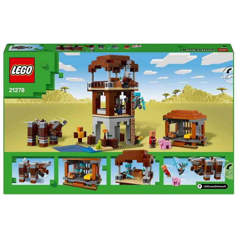 LEGO Minecraft 21278 The Pillager Outpost and Ravager