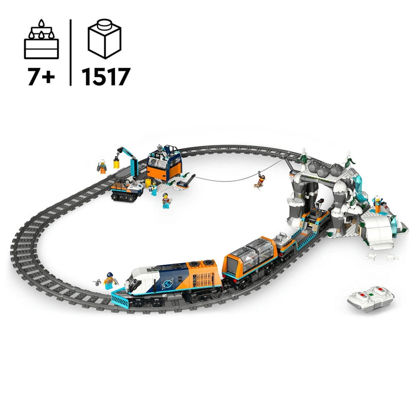LEGO City 60470 Explorers' Arctic Polar Express Train