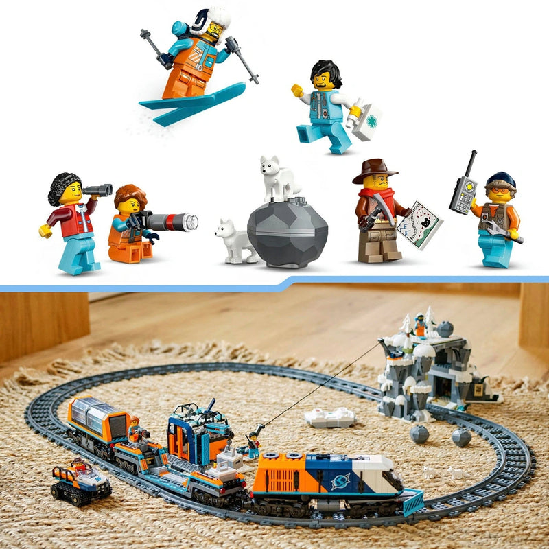 LEGO City 60470 Explorers' Arctic Polar Express Train
