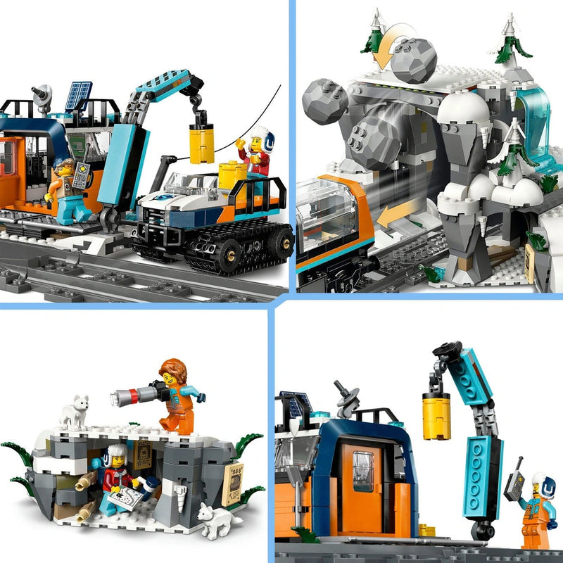 LEGO City 60470 Explorers' Arctic Polar Express Train