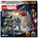 LEGO Marvel Iron Man & War Machine vs Hammer Drones