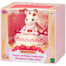 Sylvanian Families 40th Anniversary Freya's Birthday Celebration Strawberry Cake Dress