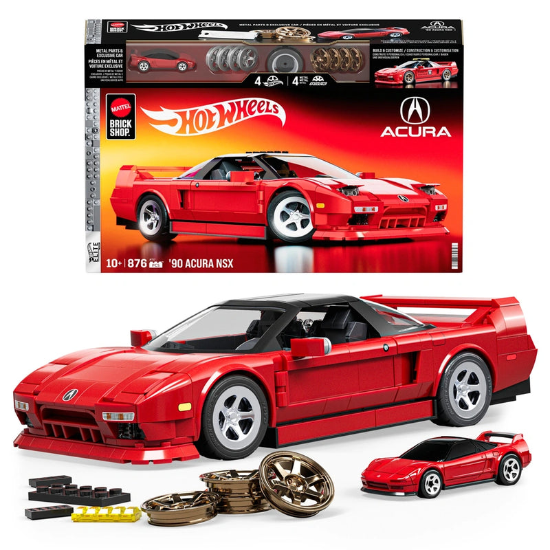 Hot Wheels Brick Shop Elite Series Honda 90 Acura NSX – JAC Stores IOM