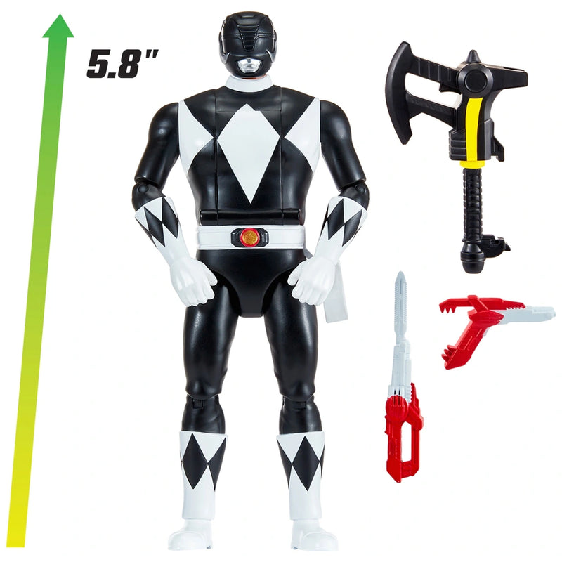Mighty Morphin Power Rangers Re-Ignition Figure Black Ranger