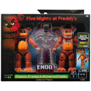 Five Nights At Freddy's Endo Series Action Figure - Classic Freddy & Withered Freddy