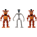 Five Nights At Freddy's Endo Series Action Figure - Classic Freddy & Withered Freddy