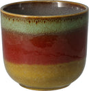 Reactive Glaze Plant Pot Assorted