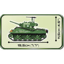 Cobi Sherman M4A3E2 Jumbo Tank