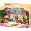 Sylvanian Families Biscuit Bear Brother & Sister