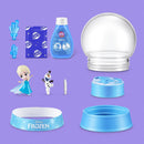 5 Surprise Mini Brands Disney Snow Globes