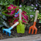 Kids Fork, Trowel & Rake Gardening Set