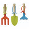 Kids Fork, Trowel & Rake Gardening Set