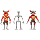 Five Nights At Freddy's Endo Series Action Figure - Classic Foxy and Withered Foxy
