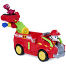 Paw Patrol: Dino Movie Vehicle Marshall Dino Rescue Fire Truck with Rhubarb