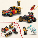 LEGO Ninjago 71864 Kai and Cole's Combiner Vehicles