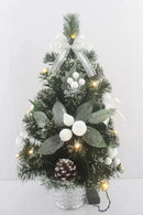Decorated Christmas Tree 40cm - Red