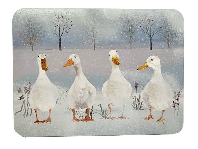 Winter Ducks Placemats 6pk
