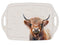 Highland Cow Tea Tray