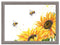 Sunflower Bee Lap Tray