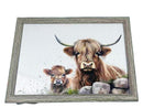 Highland Cow Lap Tray