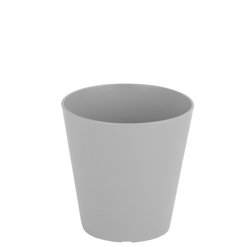 Studio 14cm Round Planter Cover Cool Grey