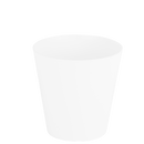 Studio 18cm Round Planter Cover Ice White