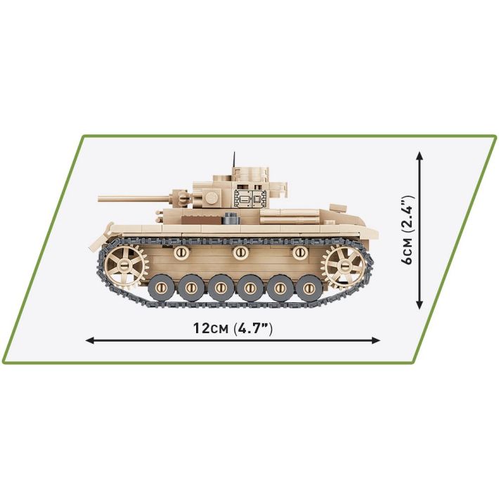 Cobi Panzer III Ausf. J Tank