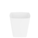 Studio 14cm Square Planter Cover Ice White