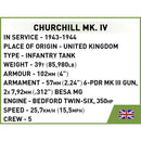 Cobi Churchill MK. IV Tank