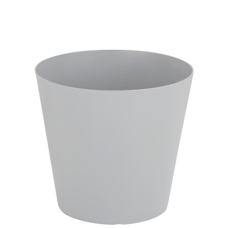 Studio 26cm Round Planter Cover Cool Grey