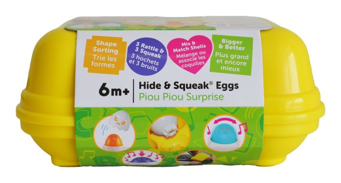 Toomies Hide & Squeak Eggs