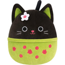 Squishmallows Halloween Plush 7.5" - Tildy the Black Cat Boba