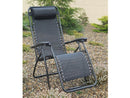 Zero Gravity Relaxer Chair in Black