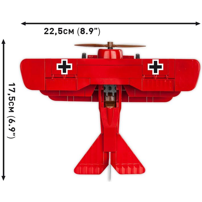 Cobi Fokker Dr.1 Red Baron Plane