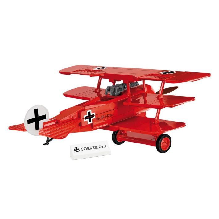 Cobi Fokker Dr.1 Red Baron Plane