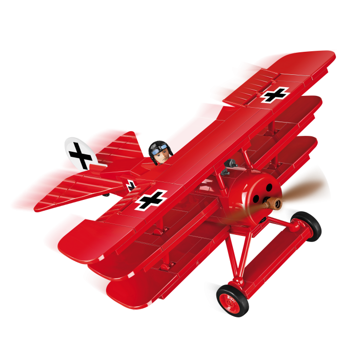 Cobi Fokker Dr.1 Red Baron Plane