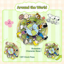 Puremind x Snoopy Wooden Interactive Magnet - Around The World