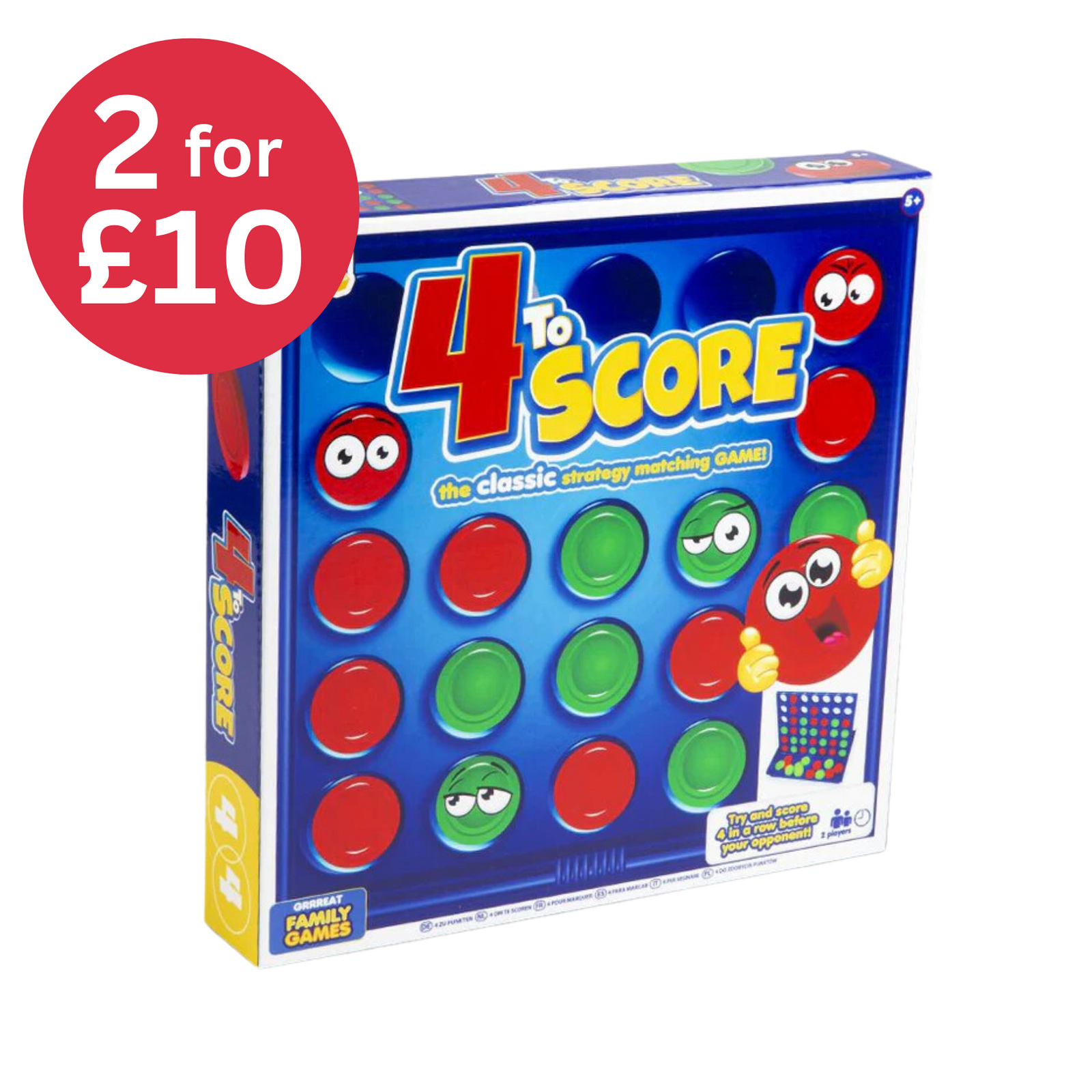 4 To Score Game – JAC Stores IOM